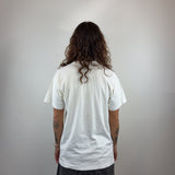 GRAPHIC WHITE TEE - LARGE