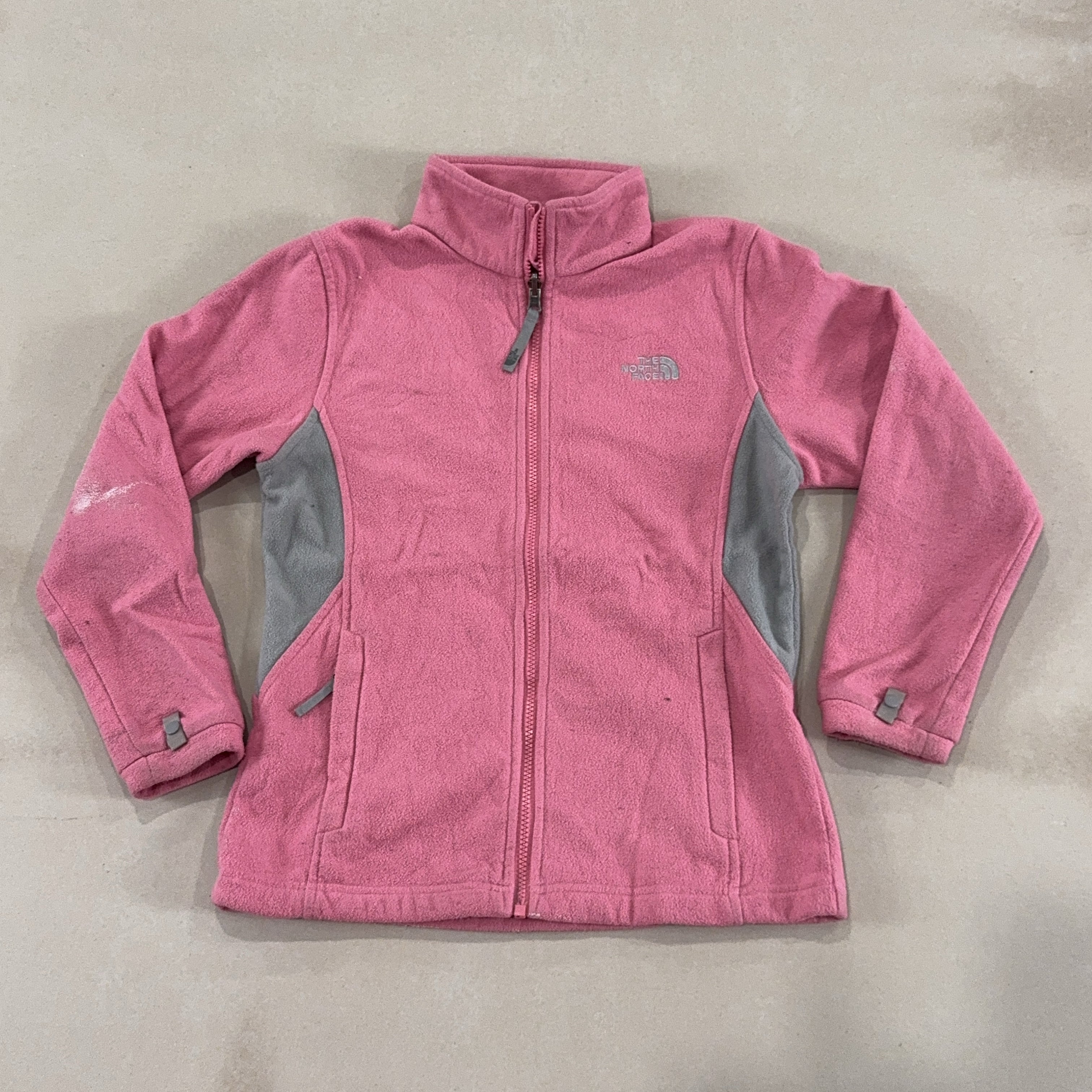 THE NORTH FACE PINK FLEECE - SMALL