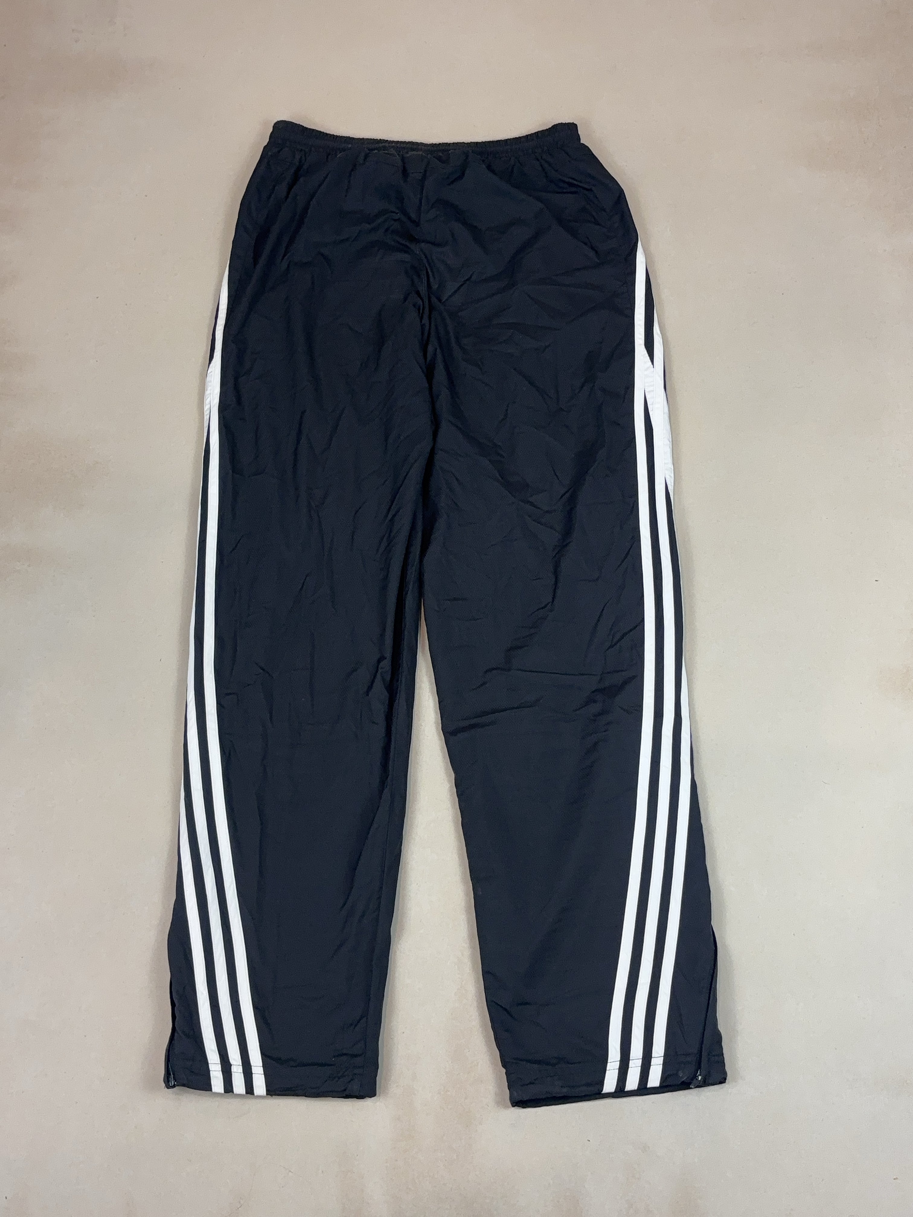 ADIDAS BLACK SPORT PANTS - LARGE
