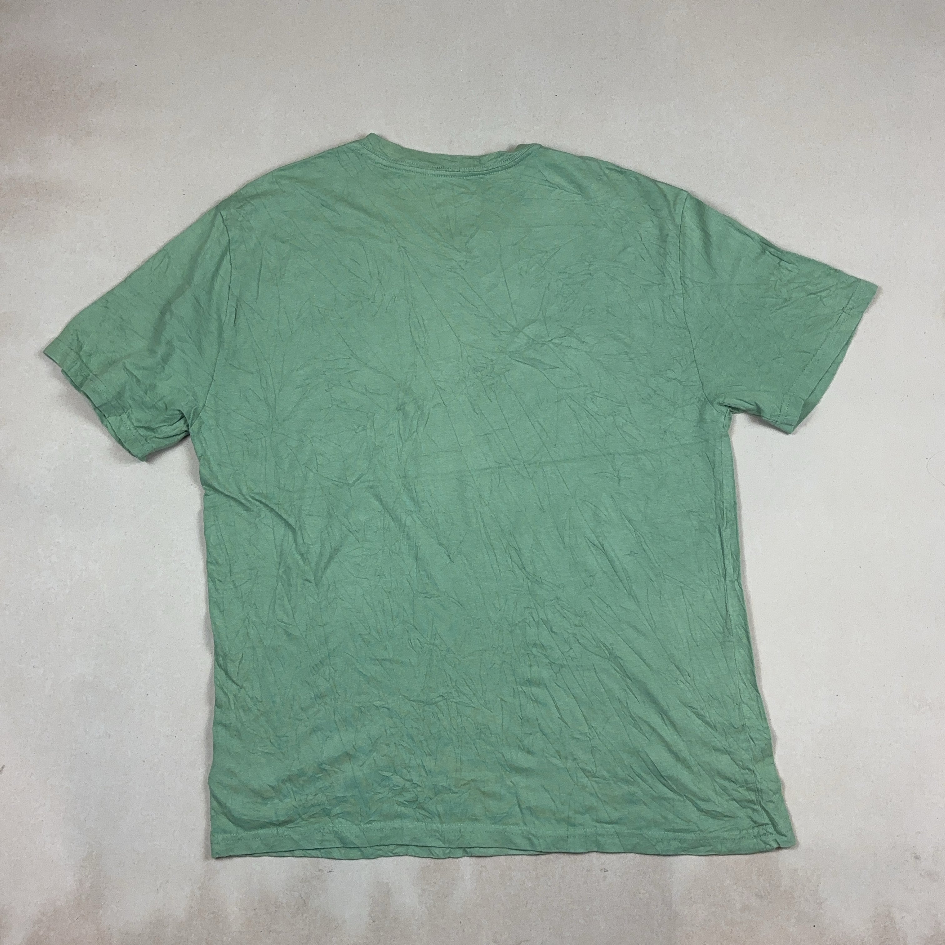 RALPH LAUREN GREEN TEE - MEDIUM