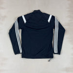 ADIDAS BLACK QUARTER ZIP - SMALL
