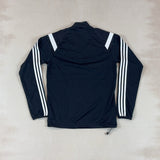 ADIDAS BLACK QUARTER ZIP - SMALL