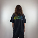 BLACK QUIKSILVER TEE - LARGE