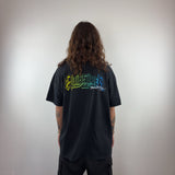 BLACK QUIKSILVER TEE - LARGE