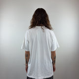 GRAPHIC WHITE TEE - X LARGE