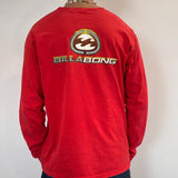 RED BILLABONG LS SHIRT