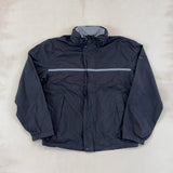 NAUTICA BLACK JACKET - LARGE