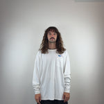 VINTAGE WHITE LONG SLEEVE - X LARGE