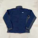 THE NORTH FACE NAVY & GREY FLEECE - MEDIUM