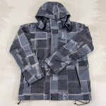 QUIKSILVER CHECKERED JACKET - X LARGE