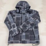 QUIKSILVER CHECKERED JACKET - X LARGE