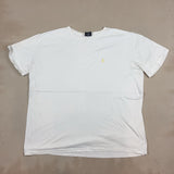 POLO RALPH LAUREN WHITE TEE - X LARGE