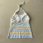 STRIPED TANKINI - MEDIUM