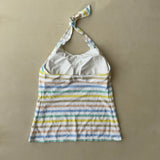 STRIPED TANKINI - MEDIUM