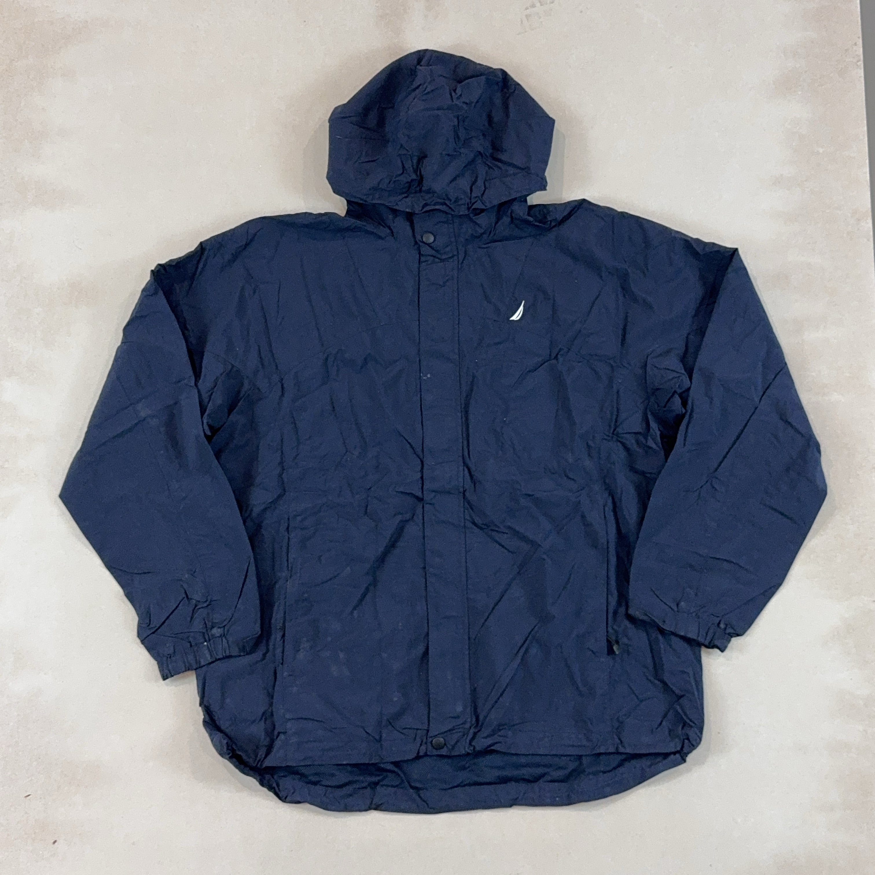 NAUTICA NAVY JACKET - X LARGE