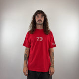 RED BILLABONG TEE - LARGE
