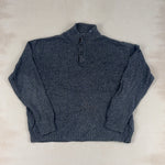 CHAPS GREY MARLE KNIT - X LARGE