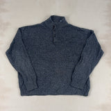 CHAPS GREY MARLE KNIT - X LARGE
