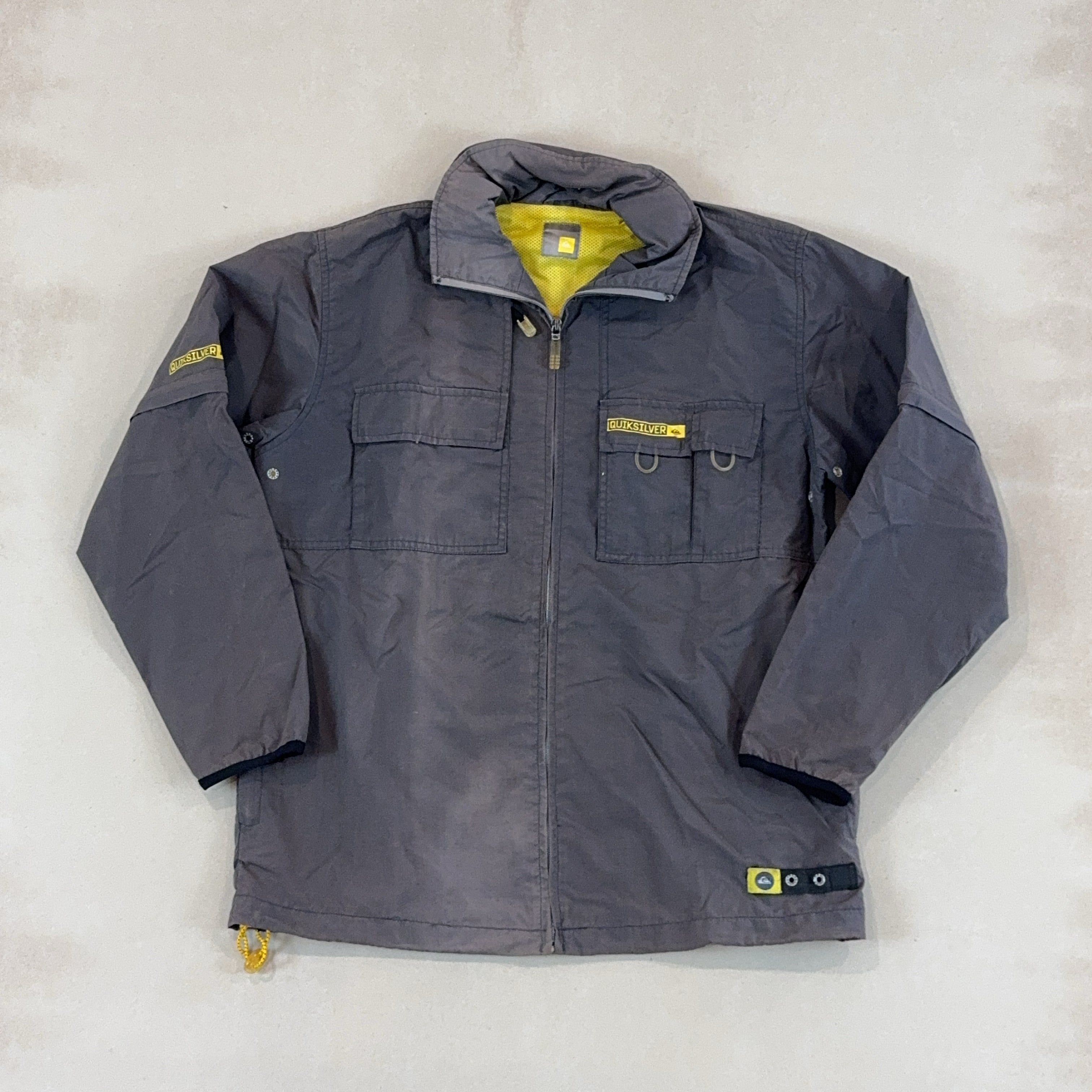 QUIKSILVER JACKET - LARGE