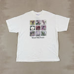 GRAPHIC WILD FLOWERS TEE - X LARGE