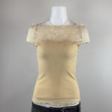 BEIGE VINTAGE TOP - SMALL