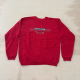 QUIKSILVER RED CREW - MEDIUM