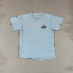 QUIKSILVER LIGHT BLUE TEE - MEDIUM