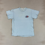 QUIKSILVER LIGHT BLUE TEE - MEDIUM