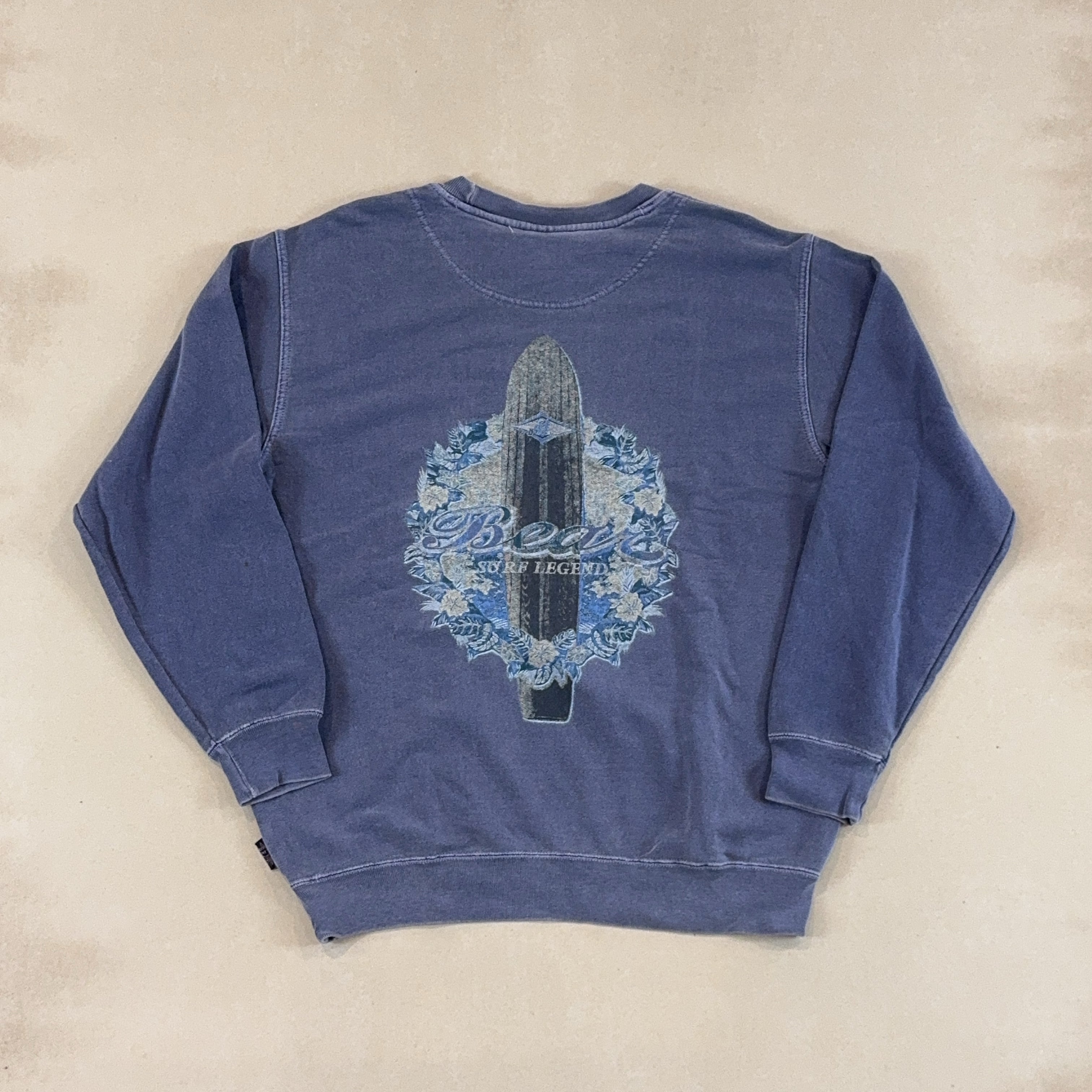 SURF BEAR GIRLS CREW - LARGE