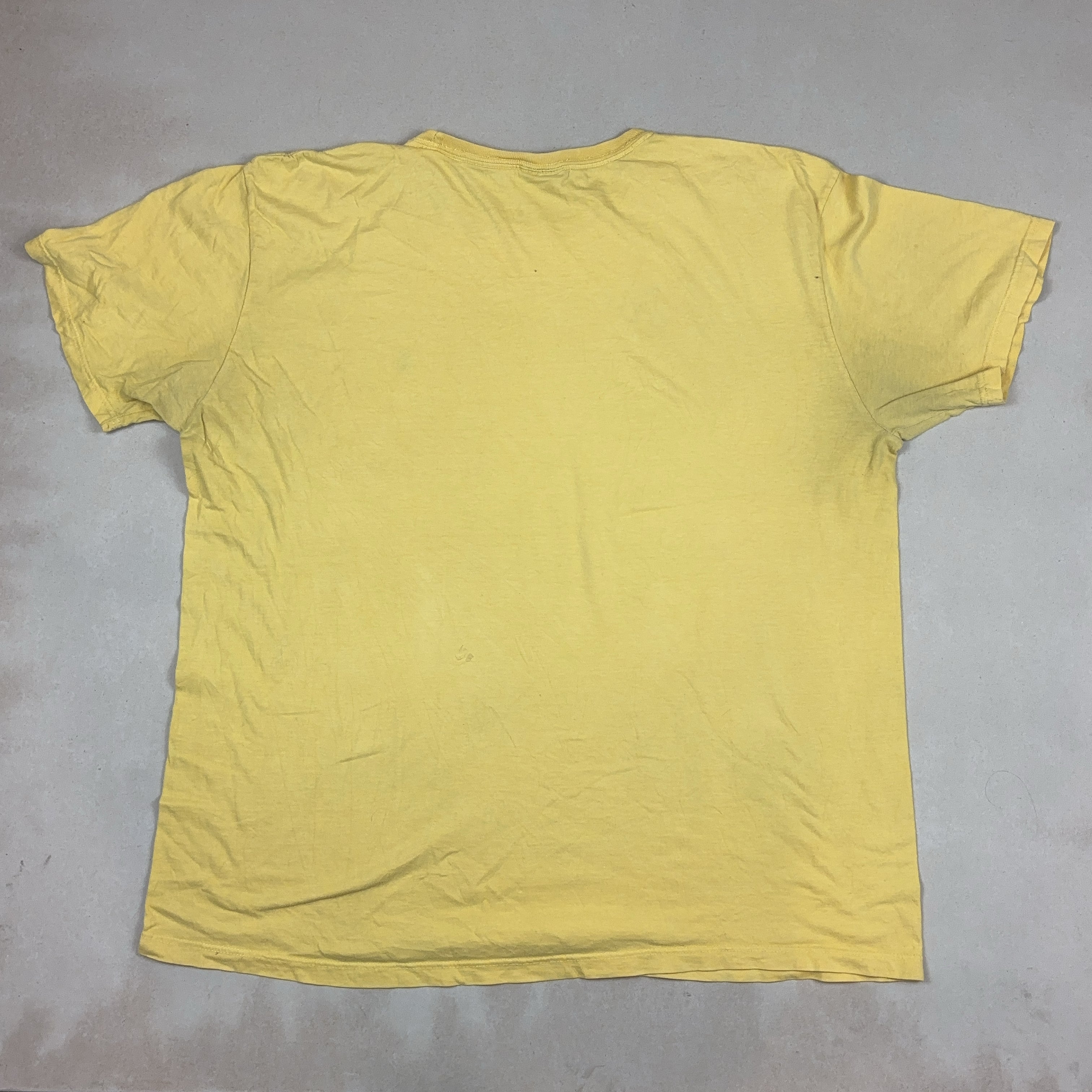 POLO RALPH LAUREN YELLOW TEE - LARGE
