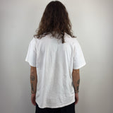 GRAPHIC WHITE TEE - MEDIUM