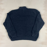 CHAPS BALCK KNIT - 2X LARGE