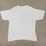GRAPHIC WHITE TEE - LARGE