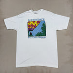 GRAPHIC WHITE TEE - LARGE