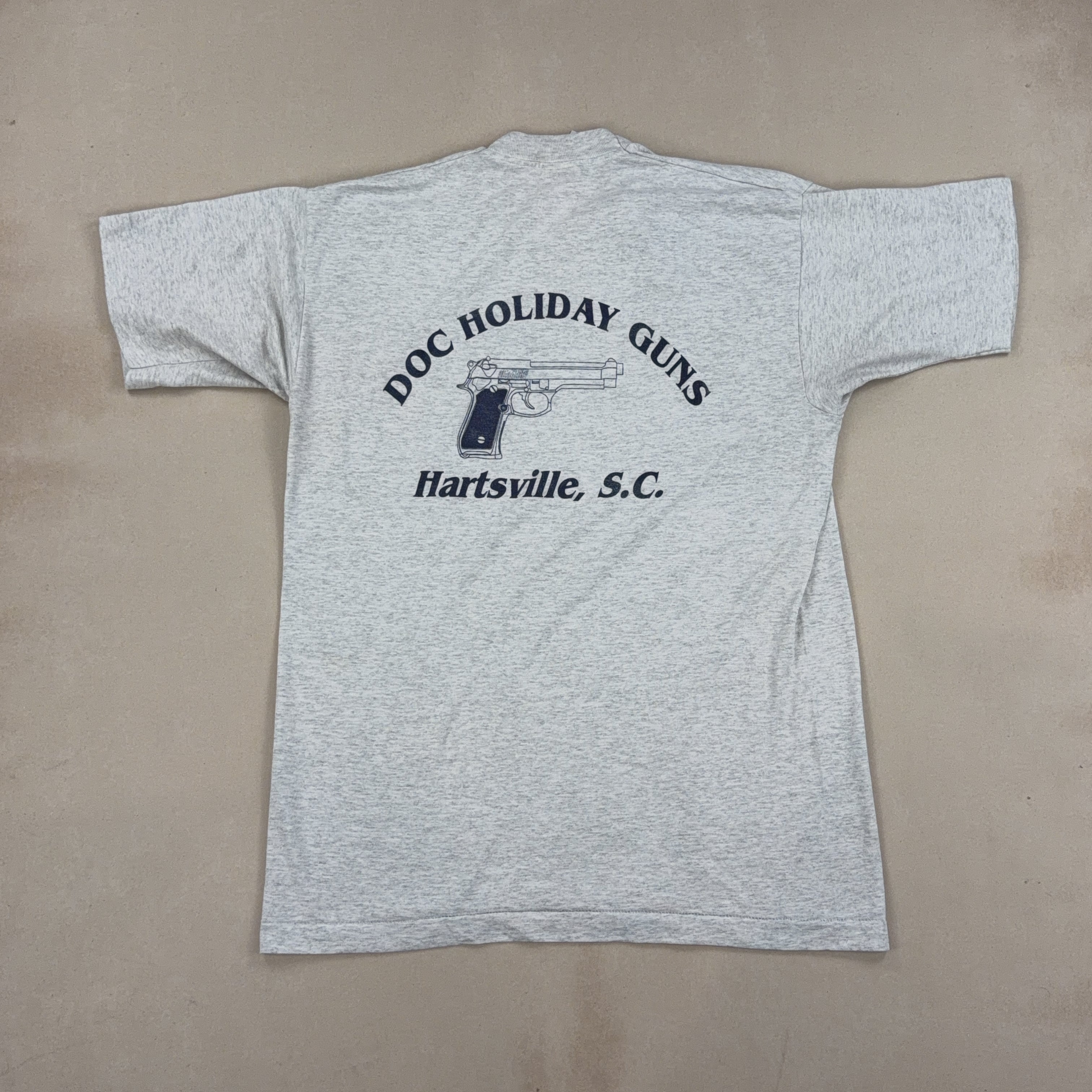 DOC HOLIDAY GUNS - HARTSVILLE, S.C. TEE - LARGE