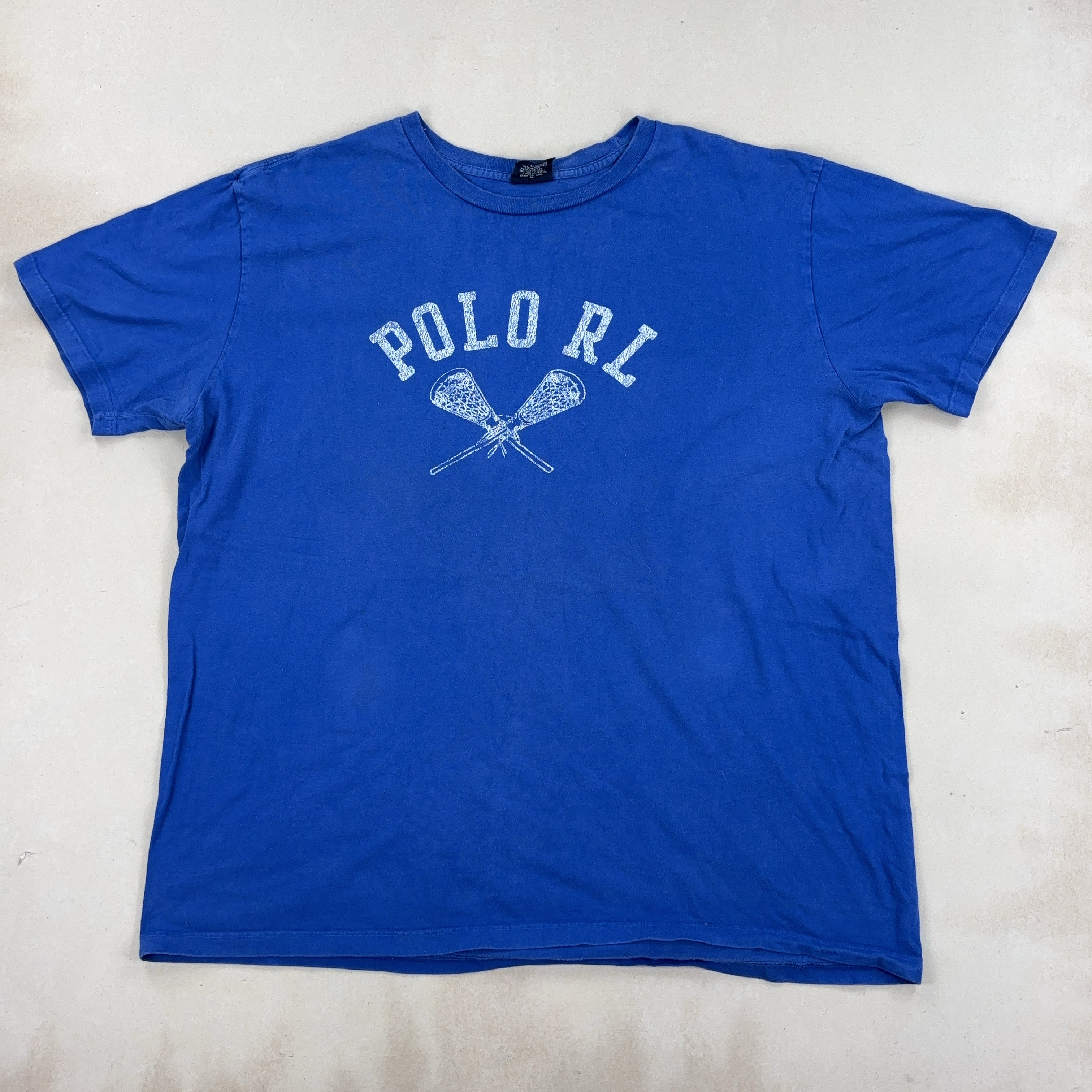 RALPH LAUREN 'POLO RL' TEE - X LARGE