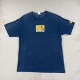 NAVY GRAPHIC TEE - LARGE