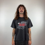 BLACK QUIKSILVER TEE - MEDIUM