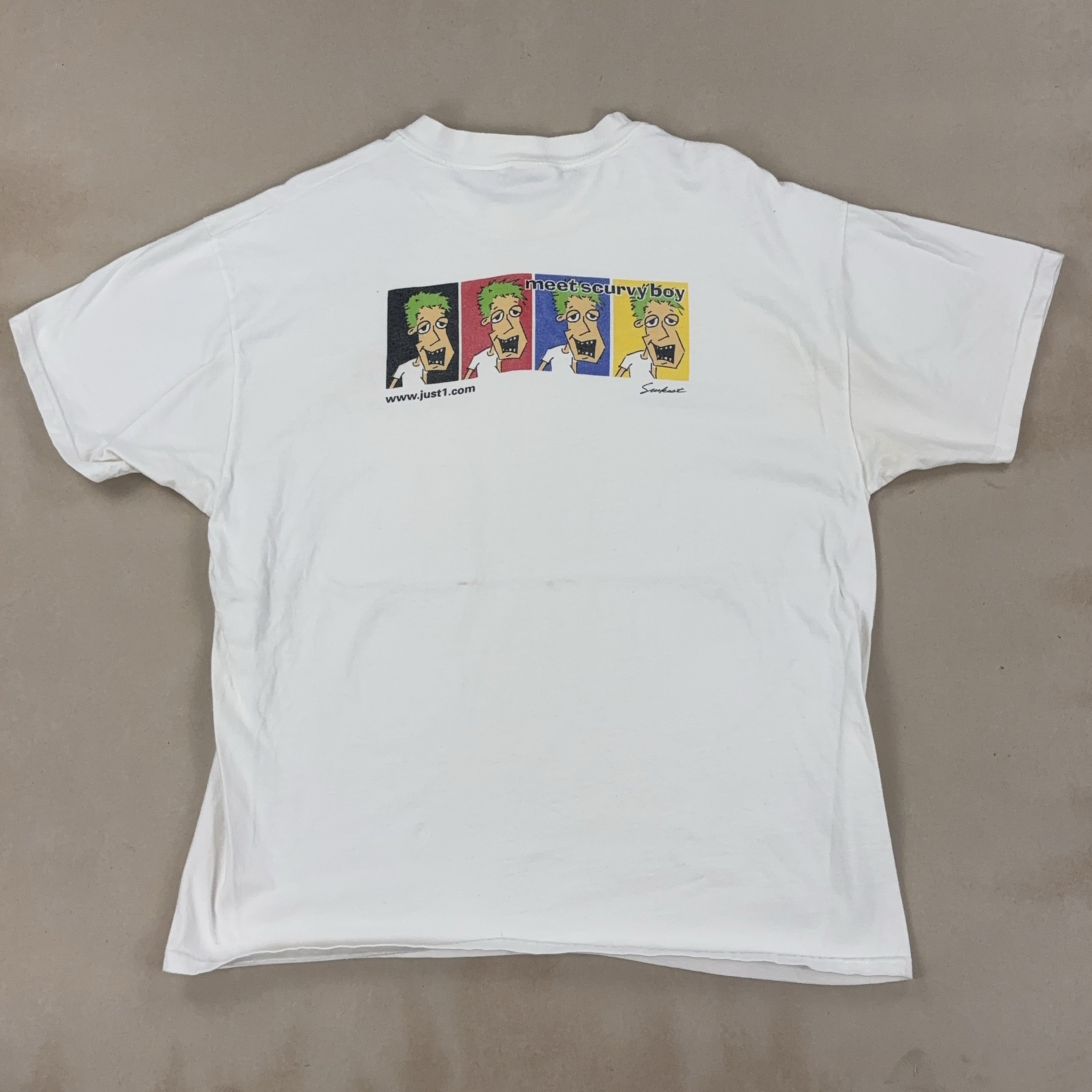 'EAT AN ORANGE!' TEE - X LARGE