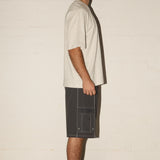 Lenny Tee - Applique - Storm Marle