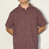 Natho Shirt - Mulberry Check
