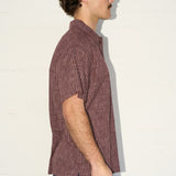 Natho Shirt - Mulberry Check