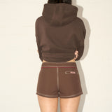 Offshore Boardshort -Brown/Pink