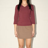 Refine Chopped LS Top - Pomegranate