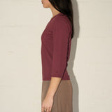 Refine Chopped LS Top - Pomegranate