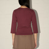 Refine Chopped LS Top - Pomegranate