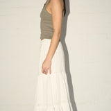 Tilly Maxi Skirt - White