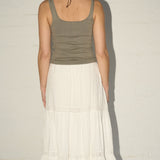 Tilly Maxi Skirt - White