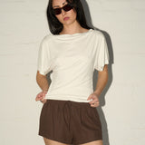 Slouch Top - White