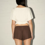 Easy Beach Shorts - Carob